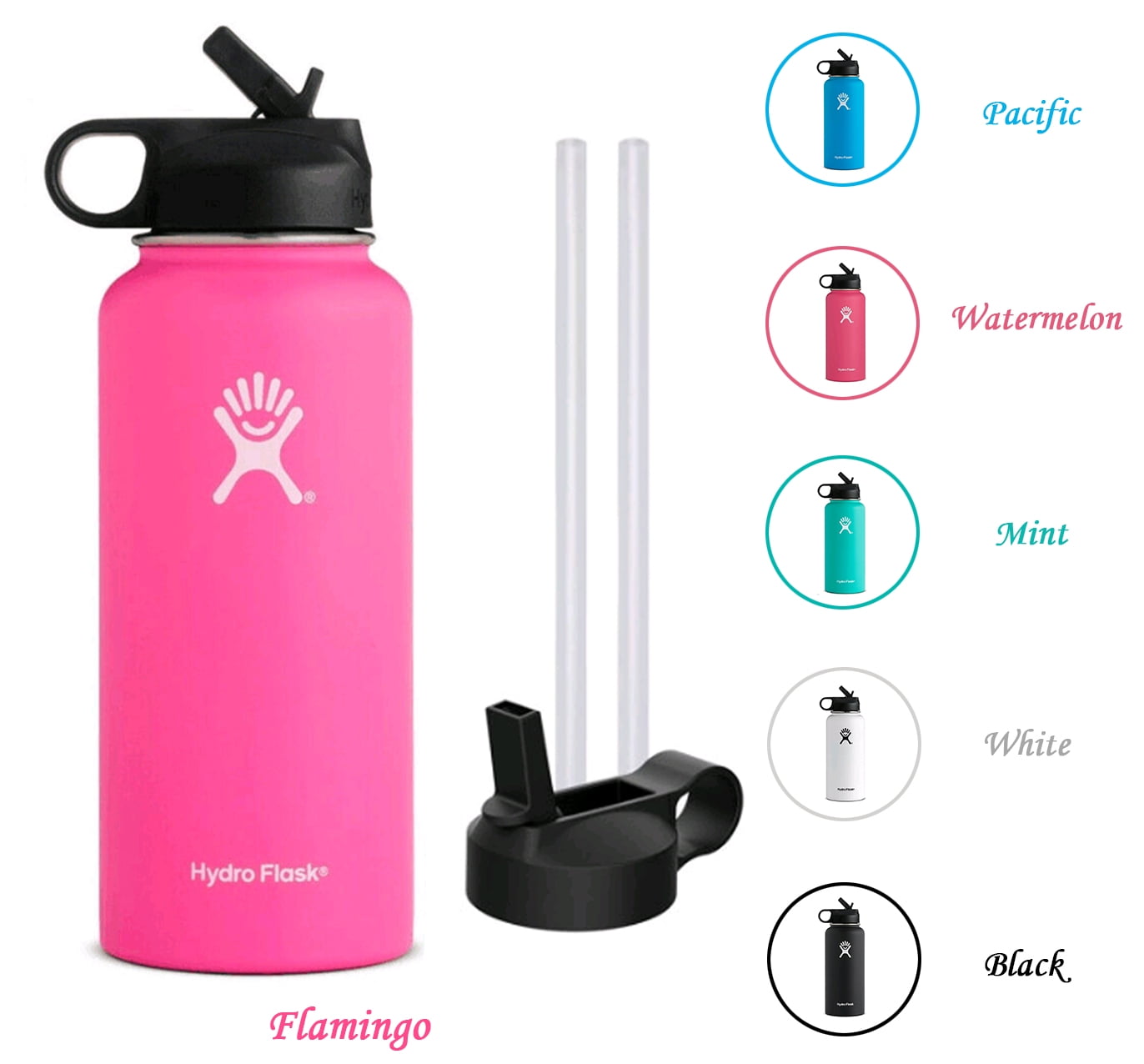 flamingo and watermelon hydro flask