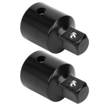 2Pcs Socket Adapter Ratchet Wrench Converter High Carbon Steel 1/2 to 3/8 Conversion Tool