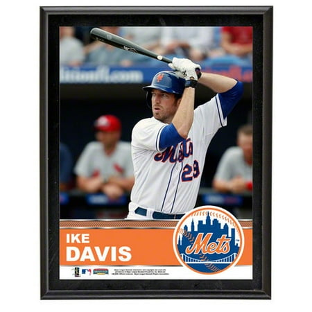 MLB - Ike Davis Sublimated 10x13 Plaque | Details: New York Mets
