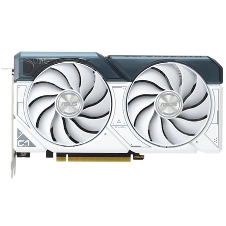 ASUS Video Card GeForce RTX 4060 White OC 8G GDDR6 256B Retail (DUAL-RTX4060-O8G-WHITE)