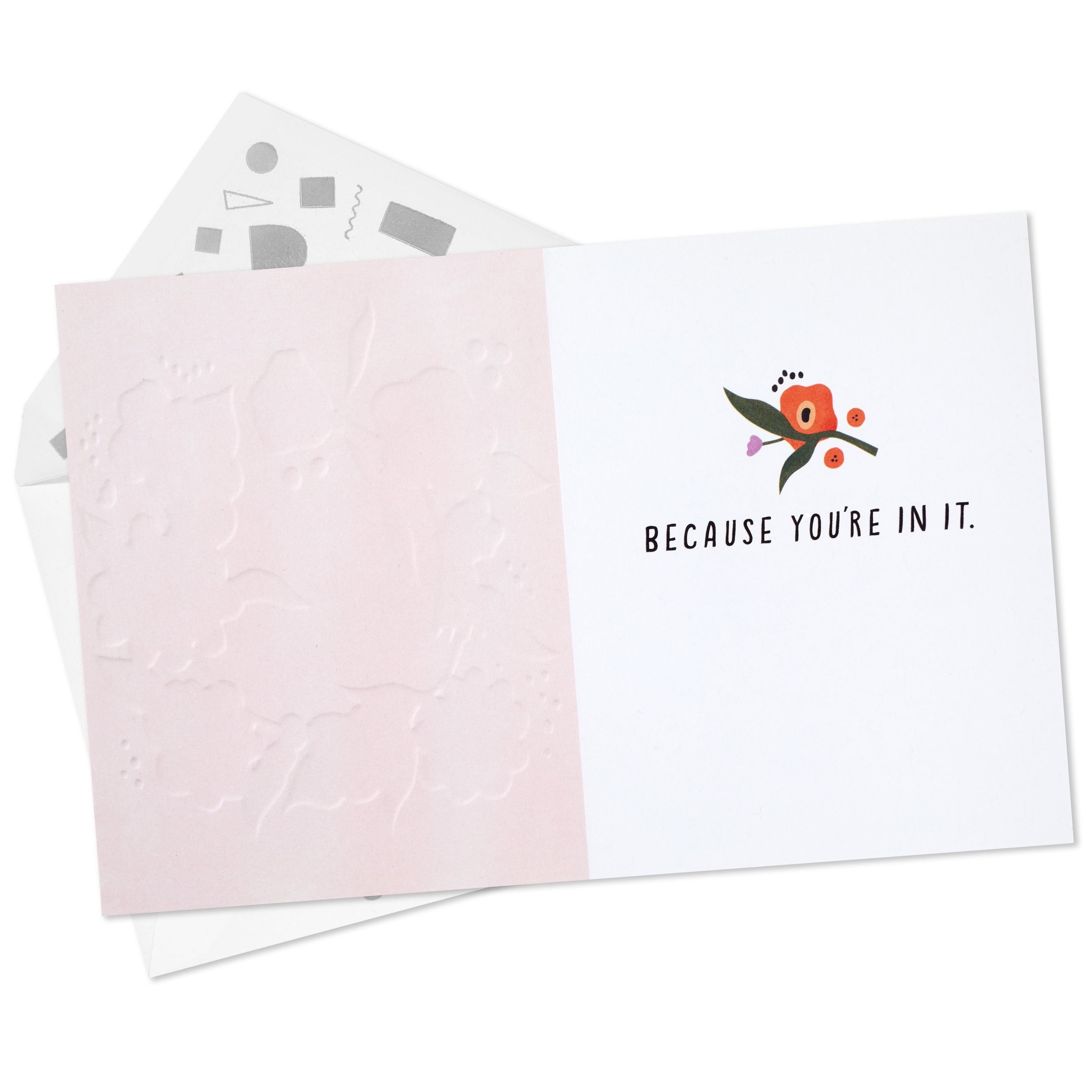 Hallmark Good Mail Friendship or Birthday Card (You Make Life Beautiful)