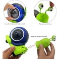 thumbnail image 4 of Caracol eléctrico para bebé, juguete electrónico para gatear, con luz deslumbrante y música, ideal para cumpleaños de niños (verde), 4 of 5