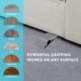 thumbnail image 4 of 2 Pcs Rubber Doorstop with Support, for All Types of Floors and Carpets, Resistant, 4 of 6