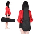 thumbnail image 2 of Labymos Professional 1/4 Violin Triangle Shape Case Box Hard & Super Light with Shoulder Straps Black, 2 of 8