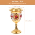 thumbnail image 3 of MasteelfCA Retro Style Wine Cup European Style Goblet Desktop Decor Home Bar Restaurant Cup, 3 of 8