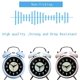 thumbnail image 4 of Reloj Despertador luminoso JAMW reloj analógico Retro de cuarzo Sin tictac con alarma fuerte y luz nocturna, 4 of 5