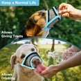 thumbnail image 5 of Dog Muzzle, Mesh Muzzle for Small Medium Dogs, Soft Mouth Cover to Prevent Biting Chewing, Drinkable Breathable Adjustable Puppy Mouth Guard, 5 of 7