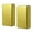 Gold, variant on 2 Pack Sealed Double Humbucker Pickup Cover for Electric Guitars Black
