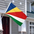 thumbnail image 3 of Aihccy Seychelles Flag with Brass Grommets Size - 3x5Ft, 3 of 3
