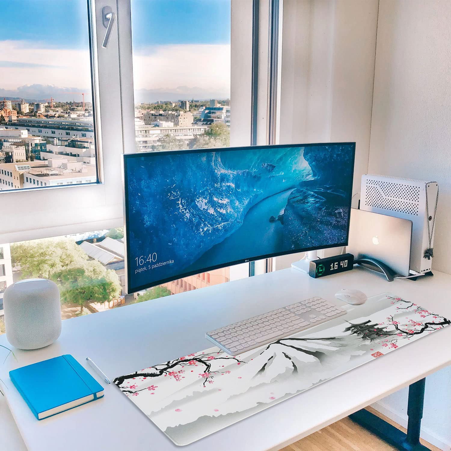 Mouse Pad Cartoons Cute Keyboard Pad 32 X 12extended Desk Mat Large  Gaming Mousepad With Non-slip Rubber Base Durable Stitched Edges Waterpro