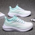 thumbnail image 2 of Zapatillas de tenis para caminar para mujer: zapatillas informales ligeras con espuma viscoelástica para gimnasio, viajes y trabajo, 2 of 5
