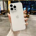 thumbnail image 3 of Ultra Thin Original Matte Slim PC Transparent Case For iPhone 15 14 13 12 11 Pro Max Plus Shockproof Camera Protection Cover, 3 of 5