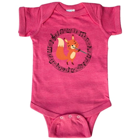 

Inktastic Flute Music Gift for Kids Gift Baby Boy or Baby Girl Bodysuit