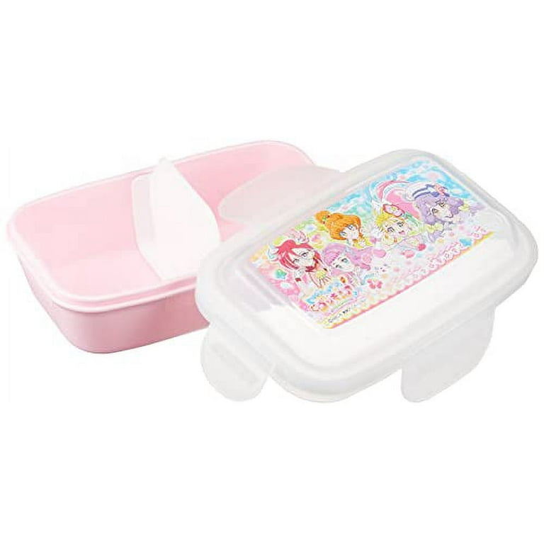 Kawaii Strawberry Cute Girl Lunch Box Popular Pink Plastic Bento Box For  Women Office Use Female Meal Prep Box Food Container