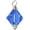 Blue, variant on April - Clear Crystal Bicone - Good Luck Green Four Leaf Clover Charm Bead Dangle with Mini 2025