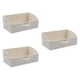 thumbnail image 5 of 3x contenedores de almacenamiento de ropa plegables, organizadores de armario, con asas, cesto grande para la colada, almacenamiento de juguetes, para Beige, 5 of 8