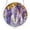 A015- Style T, variant on Stained Glass Suncatcher Puzzle Suncatcher Acrylic Diy Craft 83 Piece Round Window Hanging Spring Decor Bird Lover Gift for Nature Enthusiasts Birthday Gift 1 Pack