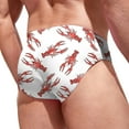 thumbnail image 5 of Womens Athletic Shorts Breathable Printed Slim Wear Womens Clothing,Red,XL, 5 of 5