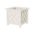 thumbnail image 2 of Pure Garden 50-116 Decorative Outdoor Garden Potted Planter Box, White, 2 of 5