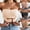 #1 Beige, variant on Bras For Women Seamless Strapless Bra One‑Piece Push‑Up Bandeau Non‑Slip Grip Convertible Sticky Tapes Comfortable T‑Shirt Bralette #1 Beige L