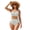 Blue Rabbit Bunny Egg Carrot, variant on Blue Starfish Print Women Plus Size High Waisted Bikini Set Two Piece Swimsuit Tummy Control Bathing Suit 2026 Swimwear Beachwear, Size 3XL