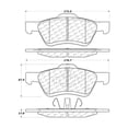 thumbnail image 2 of Centric Parts - Ceramic Pads Fits select: 2008 FORD ESCAPE, 2008 MERCURY MARINER, 2 of 4