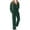 Green, variant on Women's Round Neck Sweatshirt Wide Leg Sweatpants Casual Suit Sportswear Set, for Winter Lounge and Sports Activities,Army Green,L