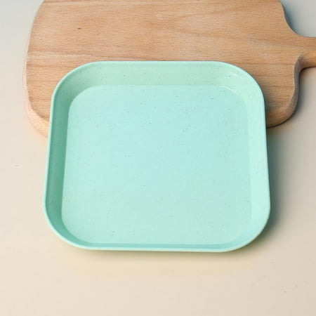 

Multifunction Table Garbage Tray Wheat Straw Material Bone Plate Wheat Straw Solid Color Bone Spitting Dish Kitchen Tableware