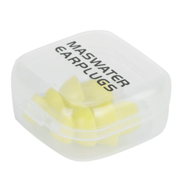 Waterproof Swimming Earplug, Reusable Silicone Earplugs Swim Ear Plugs