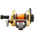 thumbnail image 2 of Aparejos De Pesca, Carrete De Pesca De Hielo De Nailon Para Pesca Con Sacudida Hacia Adelante Intercambiable Para Amantes De La Pesca OTVIAP dorado, 2 of 8