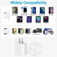 thumbnail image 3 of 3 Pack USB C Charger with 6FT Cable Compatible for iPhone 17 16 15/iPhone 15 Pro/iPhone 15 Pro Max/iPad Pro/Mini/Air4/AirPods, 3 of 6