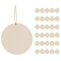 LEORX Round Cutouts Wood Slices Diy Wood Pieces For Home Decoration 1 Set