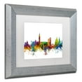 thumbnail image 3 of Trademark Fine Art "Venice Italy Skyline White" Canvas Art by Michael Tompsett, White Matte, Silver Frame, 3 of 4