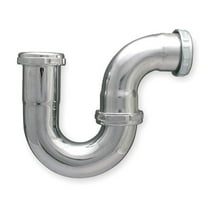 1-1/2" or 1-1/4 Dia, Brass, Chrome/Brass, -, Repair Trap