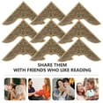 thumbnail image 3 of 30Pcs Book Corner Protectors Metal Book Corners Book Page Corner Protectors Retro Book Corners, 3 of 8