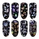 thumbnail image 4 of Pegatinas De Estrella Para Uñas, Navidad, Copo De Nieve, Estrella De Invierno, Pegatinas De Transferencia De Uñas, Pegatinas De Apliques, Accesorios De Manicura 4 Hojas Monstrate HA029631-00, 4 of 6