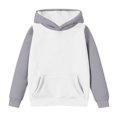 thumbnail image 2 of FAIWAD Girls Hoodies Sweatshirt with Pockets Long Sleeve Color Block Pullover Kids Casual Sport School Clothes 4-14 Years, 2 of 5