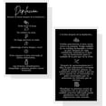 thumbnail image 2 of Spanish Waxing Aftercare Card  Cuidado Posterior De La Depilacin  Physical Printed 2x3.5 inches Business Card Size  Waxing Aftercare Supplies  Esthetician Supplies  Black Card Design, 2 of 9