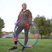 Spikeball: Weekender USA Set - Red-White-Blue - Roundnet: Blends Volleyball & 4 Square, Outdoor Yard Game, Balls-Net Structure-Bag, Beach-Sports Play