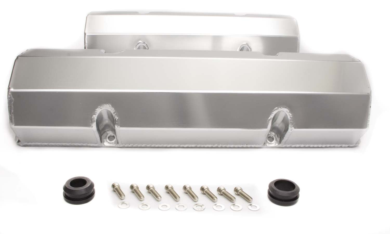 RACING POWER CO Fabricated Aluminum Tall Valve Covers SBC P/N R6147