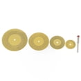 thumbnail image 2 of For Coated Diamond Cutting Disc 20/30/40/50Mm Small Cutting Wheels With 3Mm Drill Bit Shank For Dremel Rotary Tool Accessory Smile Home, 2 of 9