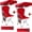 Red, variant on Portable Camping Chair with Canopy - Folding Chair with Canopy, Durable 600D Oxford Canopy Chair for Camping, Beach, Picnics, Fishing & Sports,Black