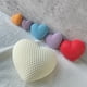 thumbnail image 1 of Xihbxyly Molde de Jabón En Forma de Corazón, Silicona Epoxi de Grado Alimenticio, Antiadherente, Resistente a Altas Temperaturas, Multiusos para Velas, Jabón, Chocolate, Gelatina, Pasteles, Fiestas d, 1 of 3