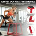 thumbnail image 3 of Plataforma Pliométrica de Acero – Antideslizante – Saltos y Entrenamiento Funcional – Fuerza y Agilidad – Gimnasio en Casa – Resistente – 24 Pulgadas, 3 of 8
