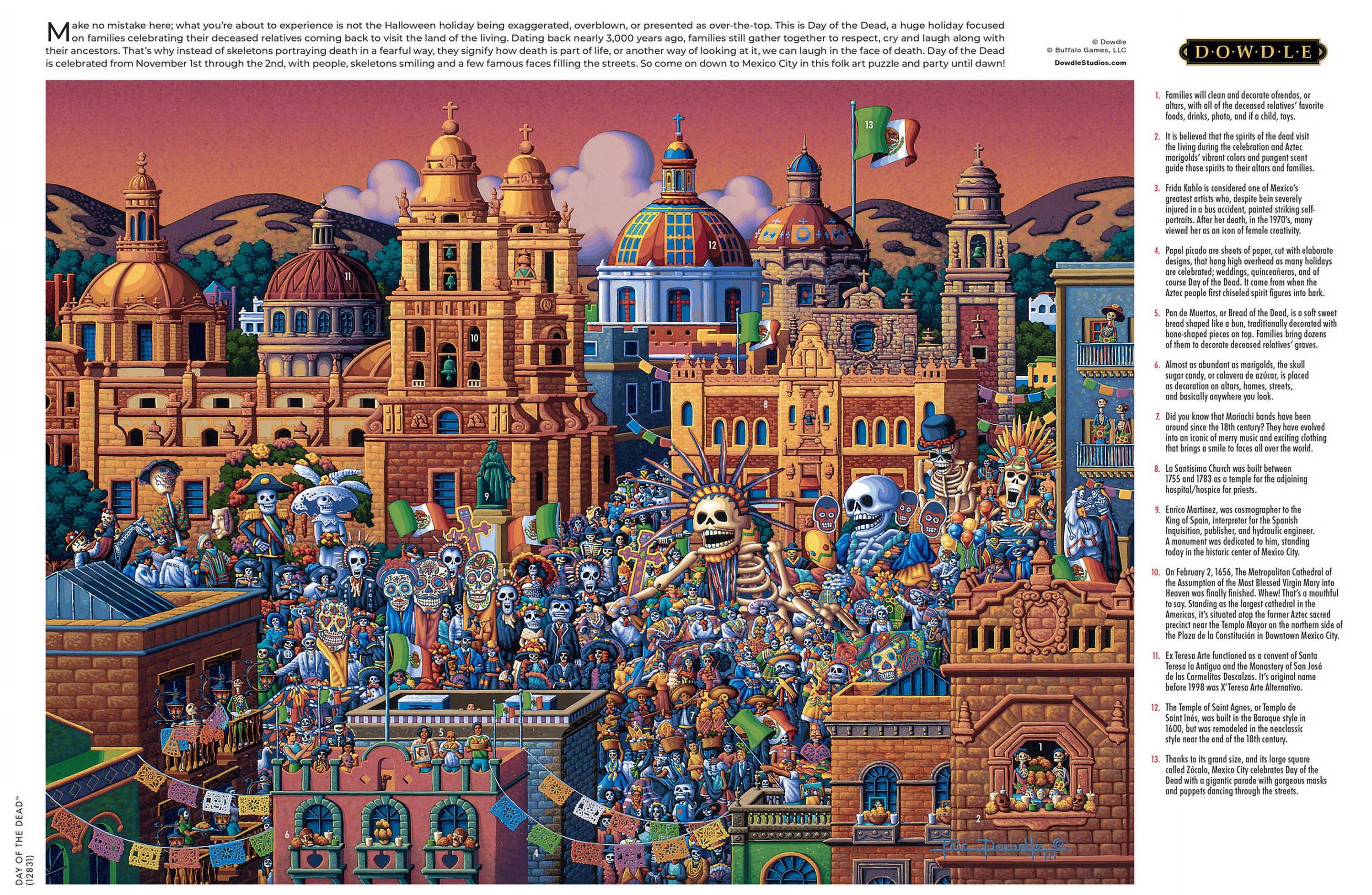 Buffalo Games Puzzle Palm Springs Di Eric Dowdle – 1000 Pezzi Per Adulti, Dimensioni 68x50 Cm