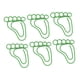 thumbnail image 1 of Clips de Papel con Forma de Pie 100 Uds Resistentes Al Deslizamiento Clips de Archivo Colorfast Marcapáginas de Estilo único Mental para el Hogar la Escuela y la Oficina ANGGREK Otros, 1 of 8