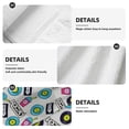 thumbnail image 7 of Easygdp American Musical Kitchen Hand Towels Hanging Tie Towels Fast Drying Dish Cloth with Loop for Bathroom Restroom Home Decor, 7 of 7
