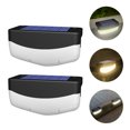 thumbnail image 1 of IFANLANDOR 2Pcs Landscape Step Lights Black Polycrystalline Rectangular Design for Outdoor Users, 1 of 5