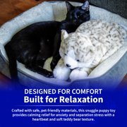 Pet Fit For Life Stuffed Animal for Cats - Calming Sleep Aid with USB Rechargeable Heart Beat & Heat Pack for Anxiety Relief - Huggable Kitty Soother, Original Cuddle Plush Toy for Crate Training