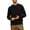 Black, variant on Miqool Men's Cable Knit Fitted Sweaters Casual Trendy Crew Neck Long Sleeve Fall Winter Chunky Pullover Sweater